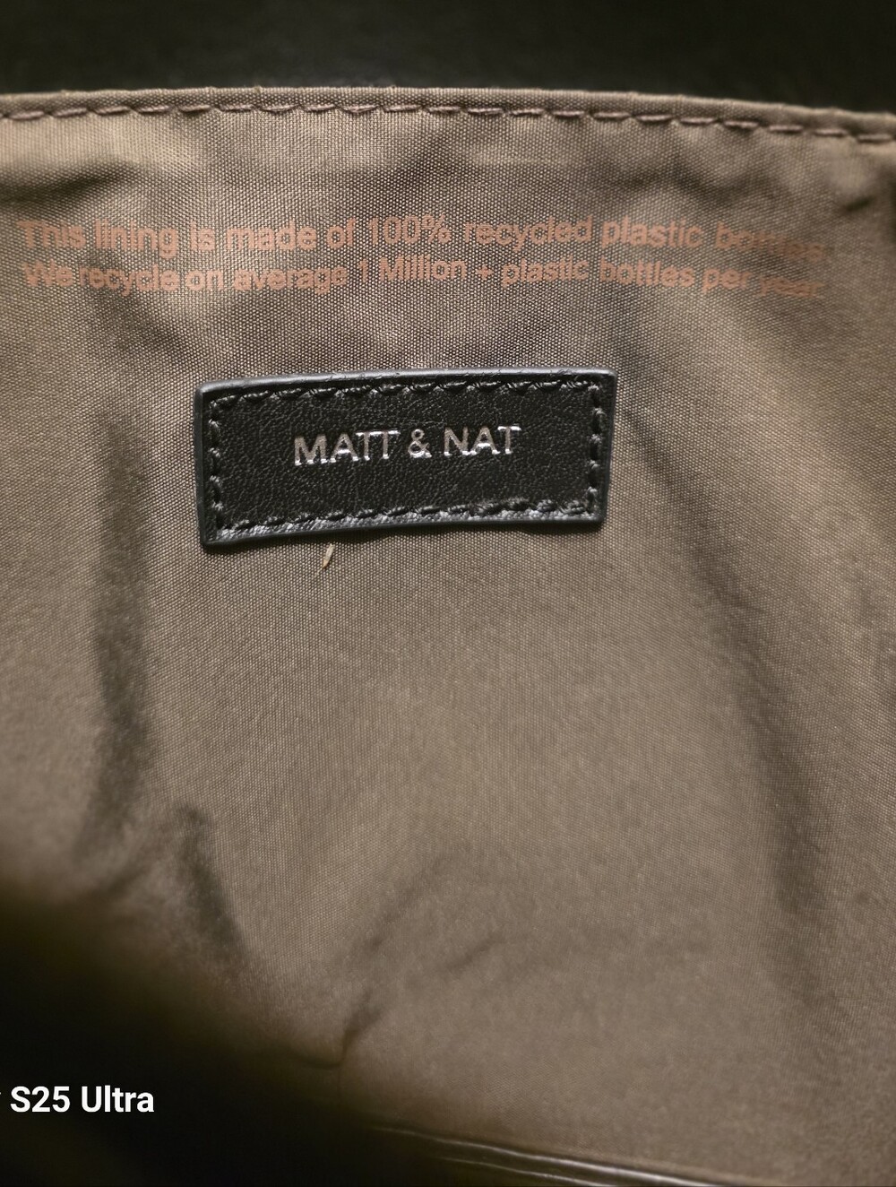 Matt & Nat Orwell Premium Black Vegan Leather Shoulder/ Crossbody Bag - Euc — image 2 of 8